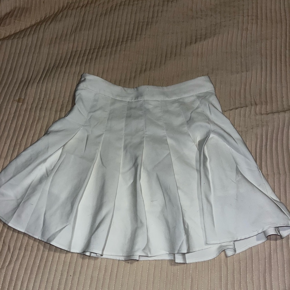 White Tennis Skirt